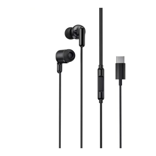 XO In-Ear Slu&scaron;alice sa mikrofonom Type-C Music EP84 Black Cijene