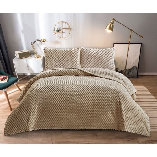 Lessentiel Maison set Prekrivač i jastučnica Dama, 180x230 cm, Bež Cene