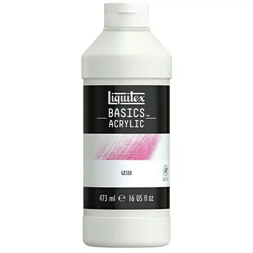 LIQUITEX Basics Temeljni premaz za slikarstvo (Bijele boje, 473 ml)
