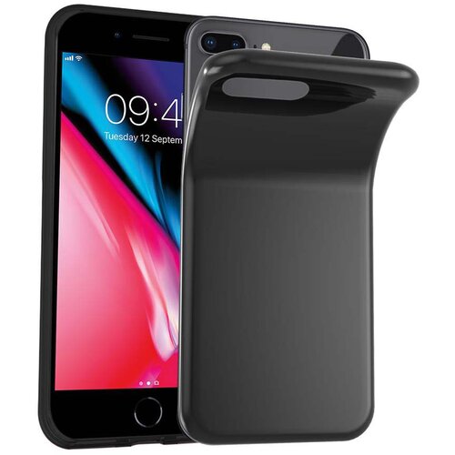 Cadorabo Ohišje, združljiv z Apple v črni barvi - zaščitni pokrov iz fleksibilnega silikona TPU, (20599055) Cene