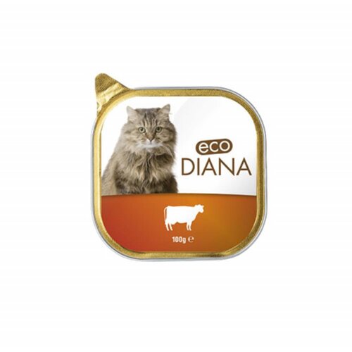 Normandise norman&amp;amp;dise pa&amp;scaron;teta za mačke eco diana, govedina, 100g Slike