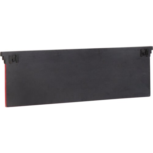 VidaXL zidna vje&amp;scaron;alica za kapute s 4 kukice 80x25x2 cm čvrsto drvo manga i inženjersko drvo Slike