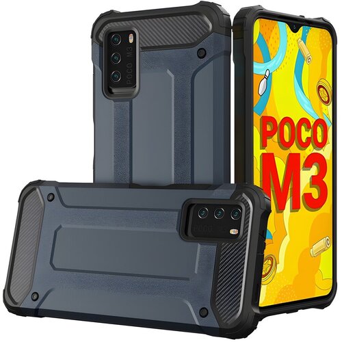  Futrola Hybrid Armor za Xiaomi Redmi Note 10 5G/Poco M3 Pro - Plava KP10259 Cene