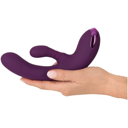Javida zajčkast vibrator za G-točko in klitoris (vijoličen) Slike
