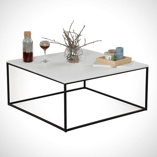 Woody Fashion Club sto Poli 75x43x75cm Bijeli Cene