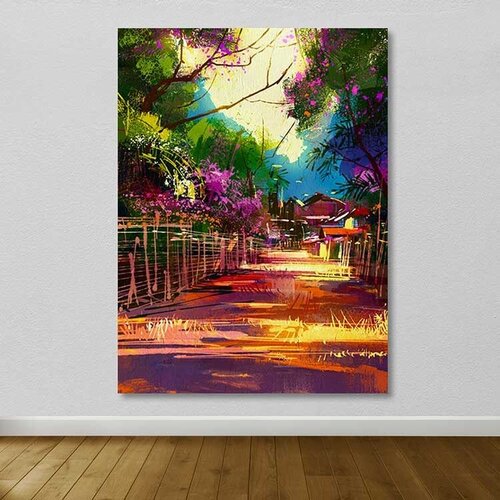 Wallity Slika na zidu DEV03244100140, 100x140 cm Cene