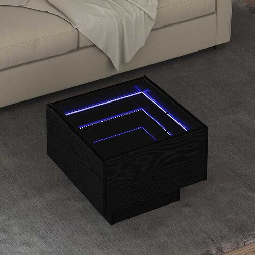  Bocni stol Crni hrast 40 x 40 x 30 cm Konstruirano drvo Cene