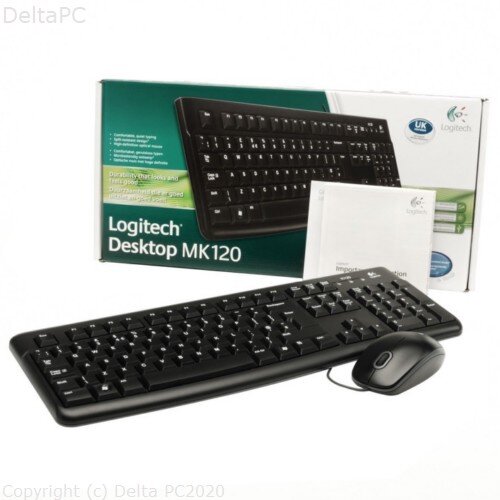 KB LOG MK120 desktop Slike