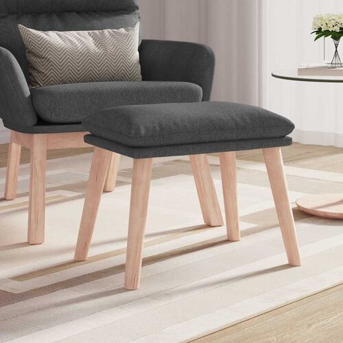 Tabure tamnosivi 45 x 29 5 x 35 cm od tkanine - Tamno siva 1 Svjetlosmeđa Cijene