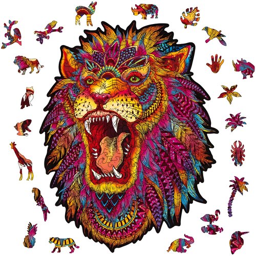 IZMAEL Lesene puzzle - Leon / L Cene