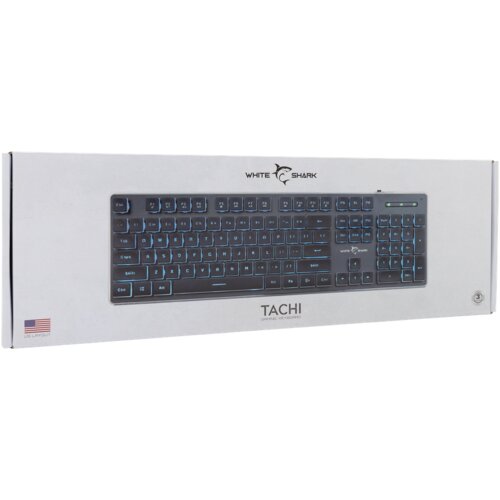WHITESHARK Tachi GK-003141 gaming tipkovnica, US, crna Slike