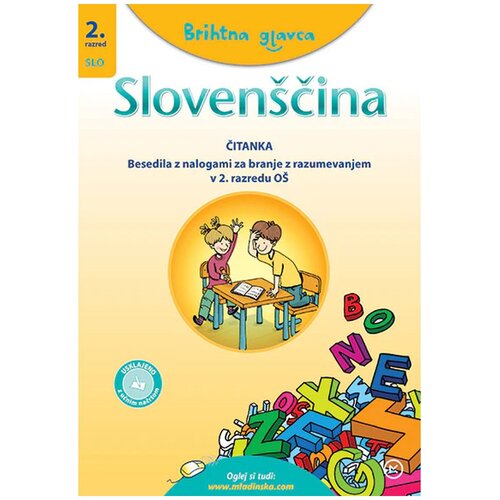 Mladinska Knjiga Brihtna glavca-sloven&amp;scaron;čina 2 čitanka Slike