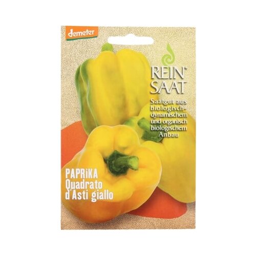 ReinSaat Paprika "Quadrato d'Asti giallo" Cene