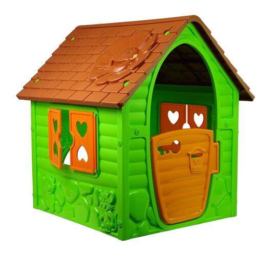 Lean Toys Vrtna hi&scaron;ka za otroke 456 zelena Cene