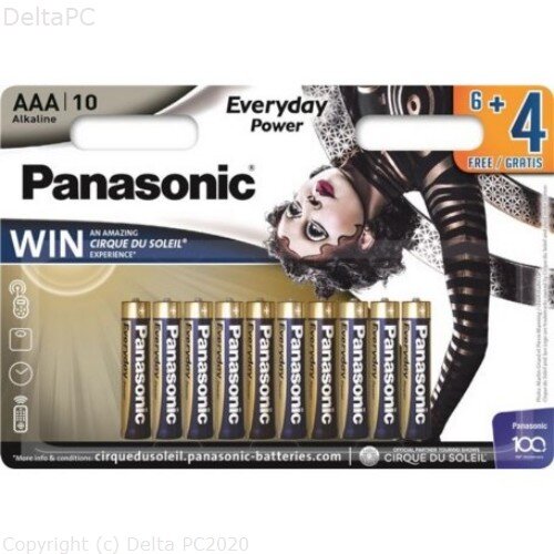 Panasonic baterije LR03EPS/10BW 6+4F Cijene