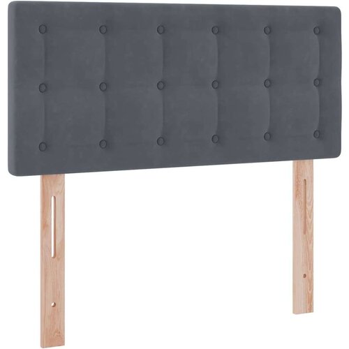  Krevet s od storage s madracem Tamno siva 90 x 190 cm Bar&amp;scaron;un Slike