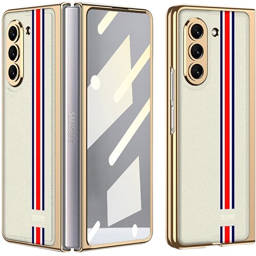  Maska za telefon ELEGANT RED LINE za Samsung F946B Galaxy Z Fold 5 5G zlatna Cene