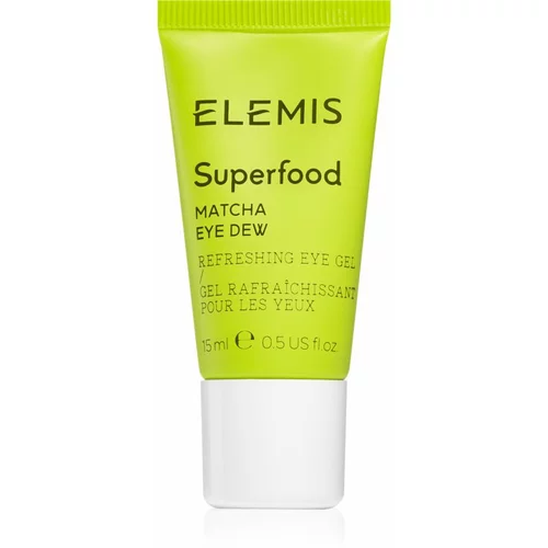 Elemis Superfood Matcha Eye Dew osvježavajući gel za oči 15 ml