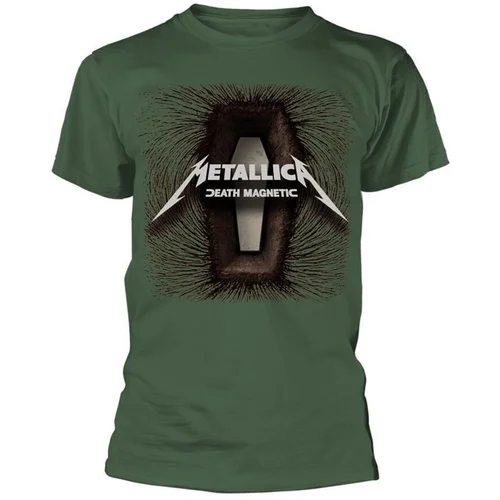 Metallica Majica Death Magnetic Unisex Green XL