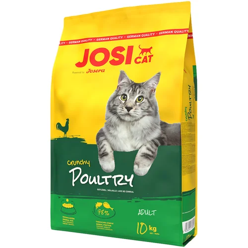 Josicat Josera Crunchy s piščancem - Varčno pakiranje: 2 x 10 kg