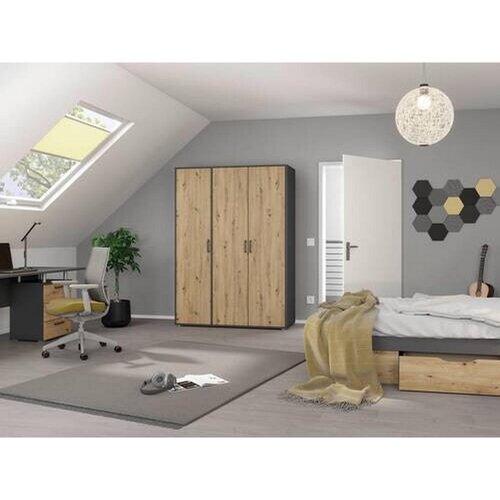 Modern Living Omara S Klasičnimi Vrati Voyager, Barva Hrasta, Siva Slike
