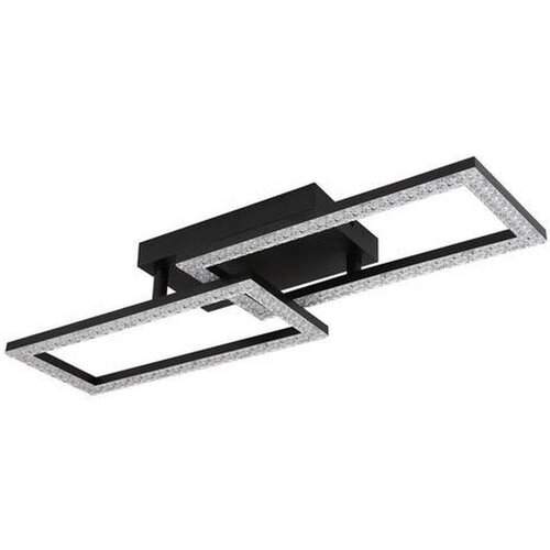 Globo LED stropna svjetiljka Sapena (20 W, D x Š x V: 615 x 195 x 93 mm, Crna, Topla bijela) Cijene