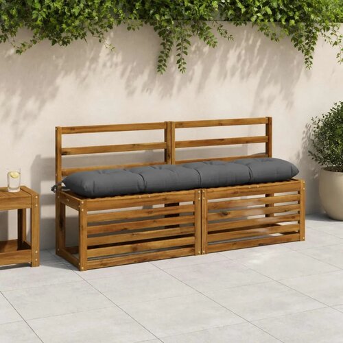  Jastučići za klupe VIANEN 2 kom. 100% poliester Plava - Plava 160 x 30 x 12 cm Cene