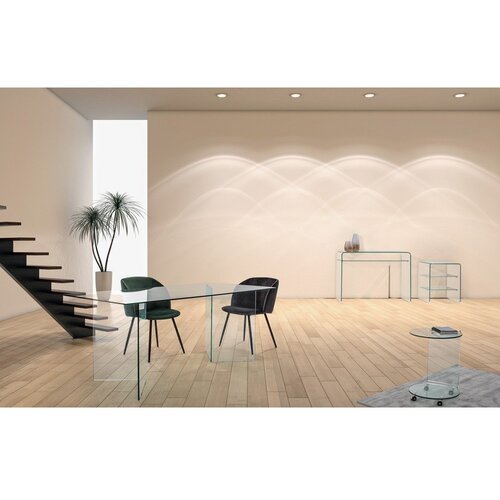 BIZZOTTO Steklena stranska mizica 40x50 cm Iride &amp;ndash; Slike