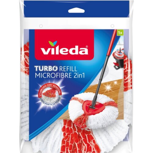 Vileda Zamjenska krpa za či&scaron;ćenje poda &ndash; Turbo Mop Refill 2in1 Cijene