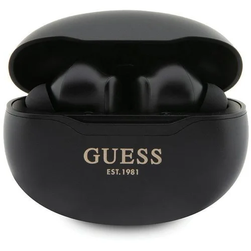 Guess bluetooth slušalke GUTWST50EK tws + priklopna postaja - črne classic est, (21832924)