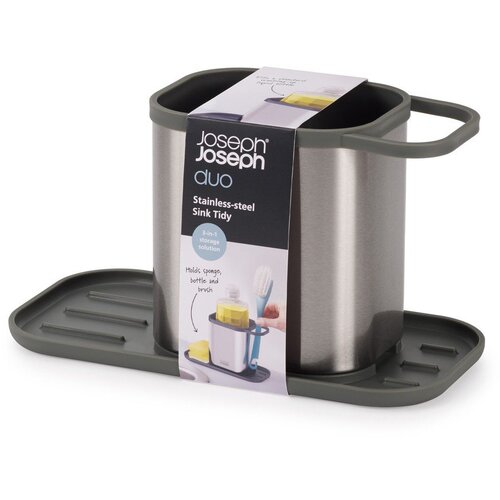 Joseph Joseph Metalni držač za deterdžente u sjajno srebrnoj boji Duo Steel &amp;ndash; Slike