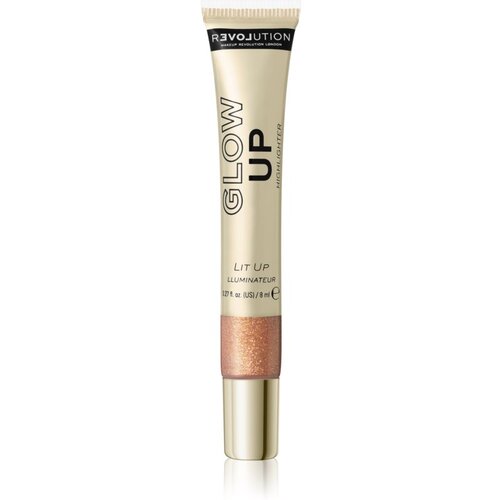 Revolution Relove Glow Up tekući highlighter nijansa Lit Up 8 ml Cijene