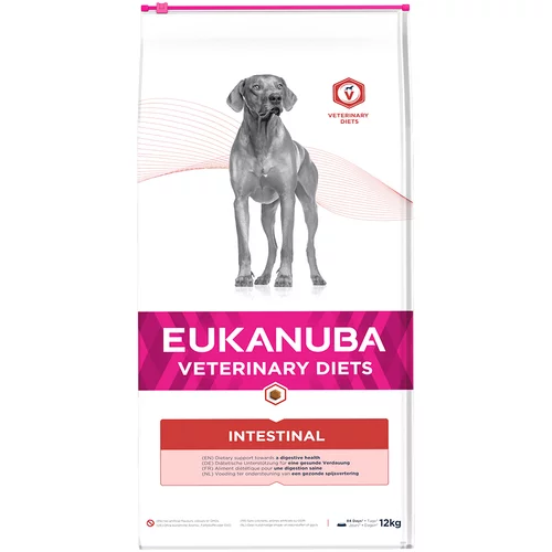 Eukanuba 10 kg + 2 kg gratis! VETERINARY DIETS 12 kg - Intestinal