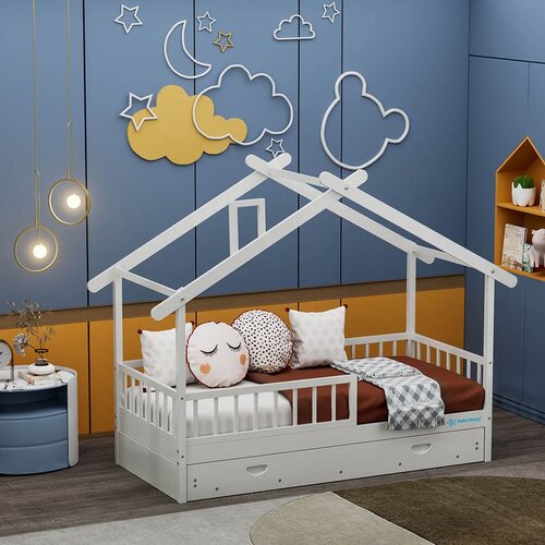 Bebe Stars Moonlight Montessori krevet kućica, za madrac 200x90 cm Cijene