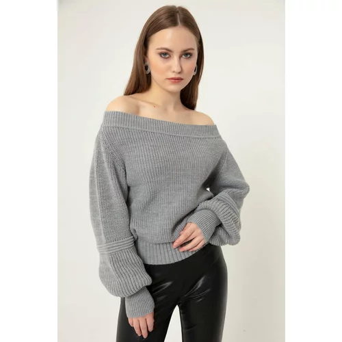 Lafaba Sweater - Gray - Regular fit