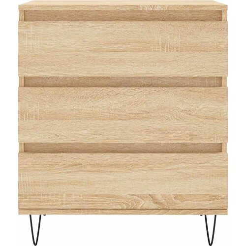  Komoda boja hrasta sonome 60 x 35 x 70 cm od konstruiranog drva Slike