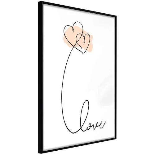  Poster - Love Balloon 30x45