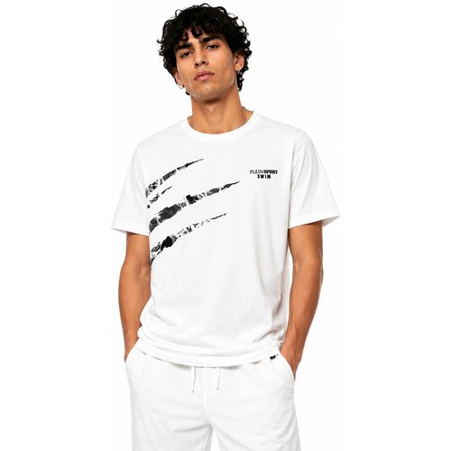 Philippe Plein Majice &amp;amp; Polo majice PS26MTS04 Bela Slike