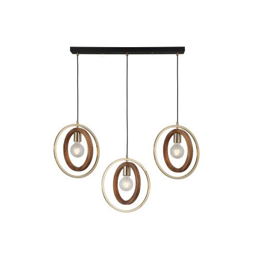 Opviq Luster Feno-52-03, 70x6x2.5cm, 45-180cm, IP20 Smeđe-zlatna boja Cene