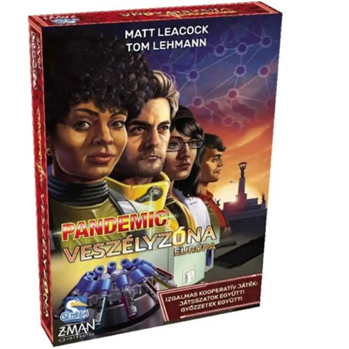 Asmodee pandemic: opasna zona - europa društvena igra Cene