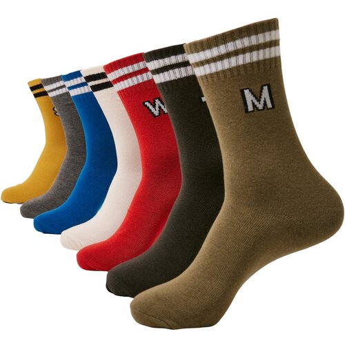 Urban Classics Accessoires College Letter Socks 7-Pack wintercolors Slike