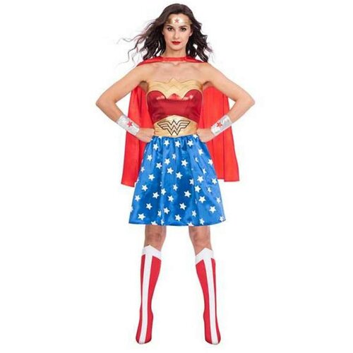  Svečana odjeća za odrasle DC Comics Wonder Woman 5 Dijelovi Slike