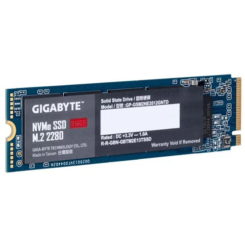 Gigabyte M.2 PCIe SSD 512GBNVMe...