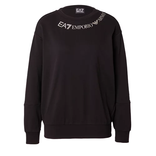Ea7 Emporio Armani Sweater majica crna