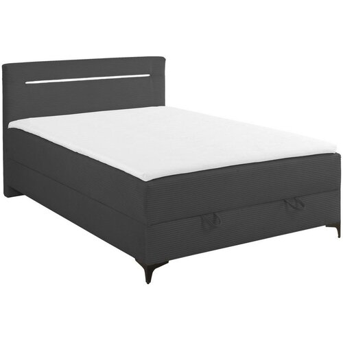 M&amp;ouml;max Postelja Z Vzmetnico Jerry, Temno Zelena, 100x200 Slike
