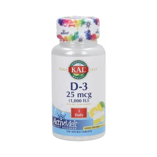 KAL vitamin D3 1000 IE ''ActivMelt"