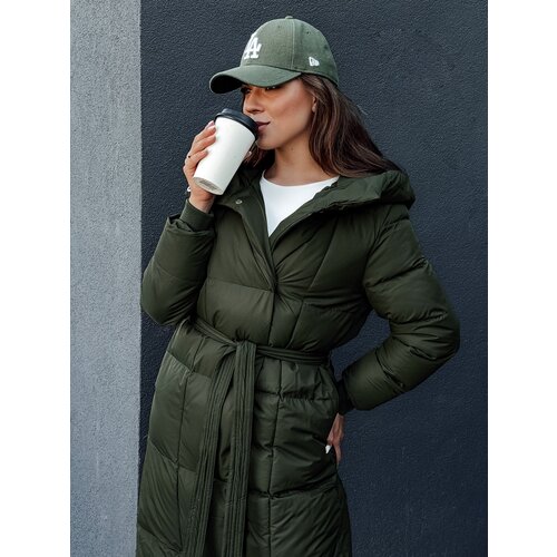 DStreet Quilted women&amp;#039;s coat CLOUTIQUE green Slike