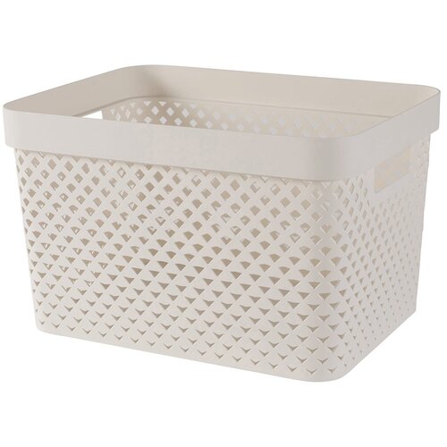 Curver Bež plastična kutija za pohranu 35,5x26x22 cm Pure – Cijene