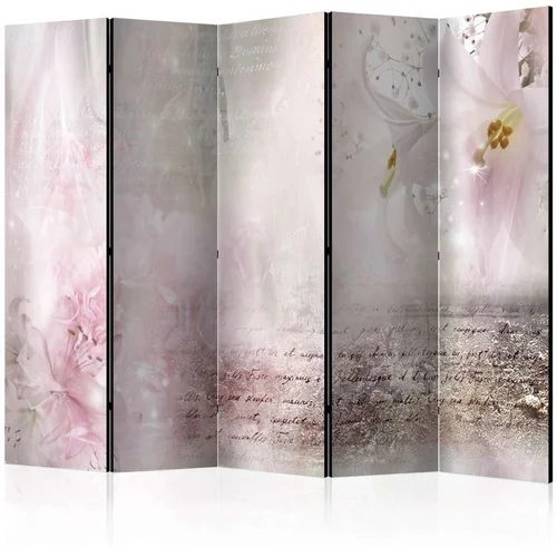  Paravan u 5 dijelova - Delicate Lilies II [Room Dividers] 225x172