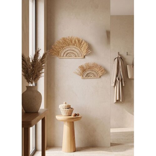 Wallxpert DB0003 White Decorative Wall Accessory Set (2 Pieces) Cene